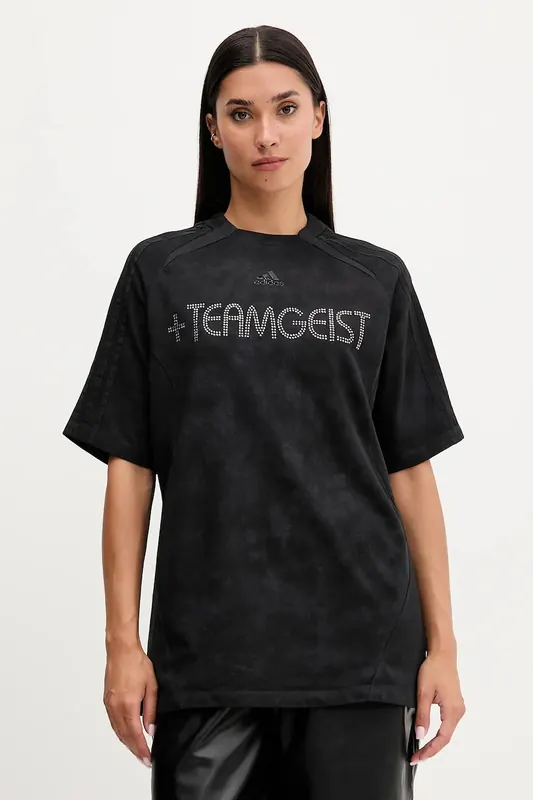 adidas Originals t-shirt bawełniany Rhinestone Tee
