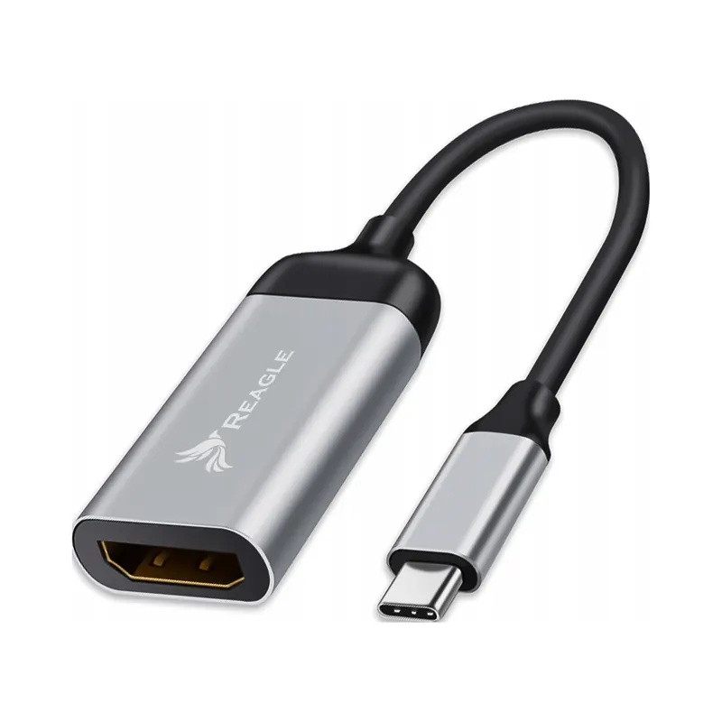 Adapter Przejściówka Usb-c Hdmi 4K 60Hz Usb Typ C Mhl Do Telefonu Macbooka