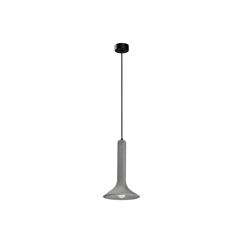 Lampa wisząca Funnel, beton, szary