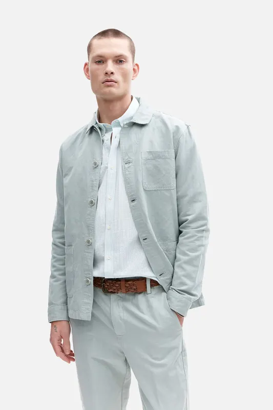 The Goodpeople Jelin Jackets Light Green Maat: S | Lichte Jassen Outlet | Heren | Groen