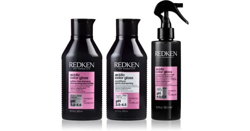 Redken Acidic Color Gloss wygodne opakowanie do włosów farbowanych
