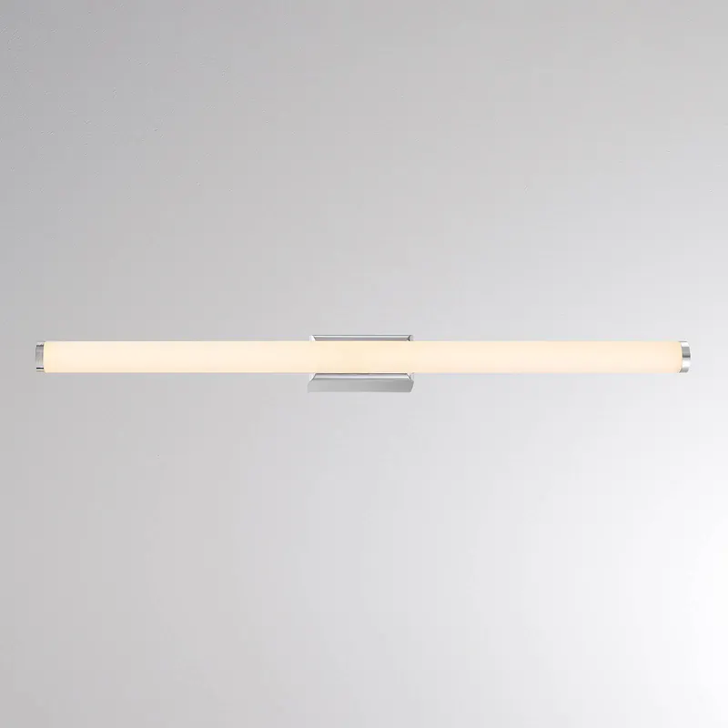 Kinkiet LED VINA M, kolor chrom, szerokość 60 cm, IP44, CCT