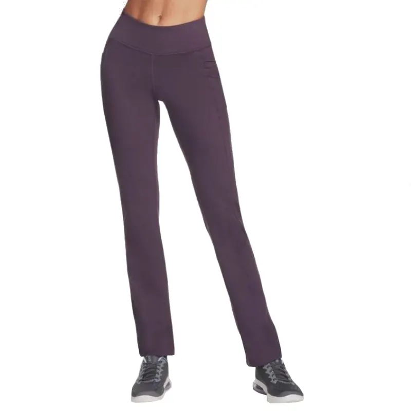 Skechers Go Walk Pant W03PT20B-DKPR, Damskie, Fioletowe, spodnie, nylon, rozmiar: S