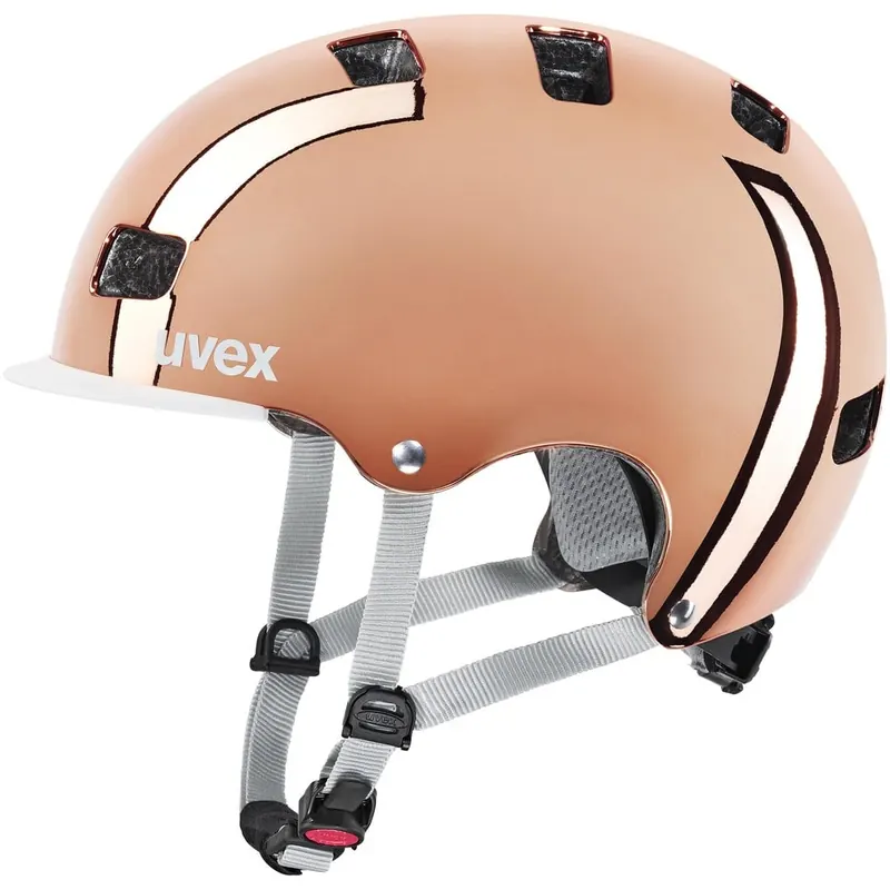 UVEX Kask rowerowy Hlmt 5 Bike Pro pomarańczowy (55-58)