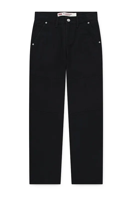 Levi's Boys 555 Relaxed Carpenter Pants Black Maat: 10Y | Broeken Outlet | kids | Zwart