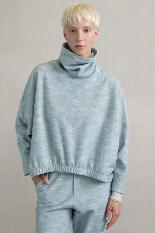 Humanoid Clamour Top Aqua Maat: S | Longsleeves Outlet | Dames | Blauw