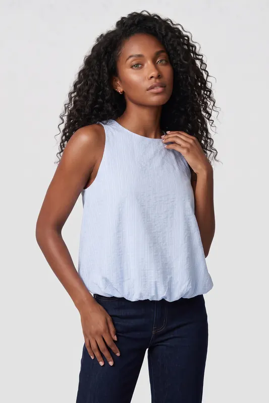 America Today Ivette Blue/white Maat: XS | Blouses Outlet | Dames | Blauw