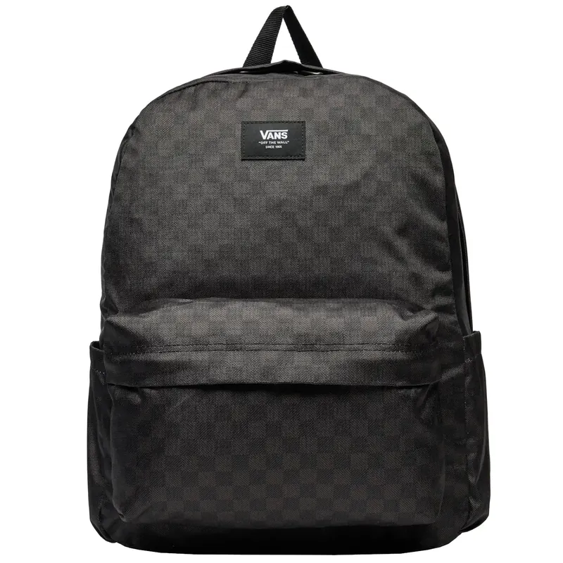 Vans Old Skool Check Backpack VN000H4XBA51, Unisex, Czarne, plecaki, poliester, rozmiar: One size