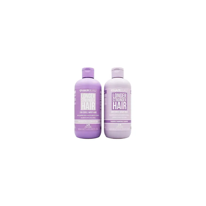 Hairburst Zestaw prezentowy Longer Stronger do włosów kręconych 2×350 ml