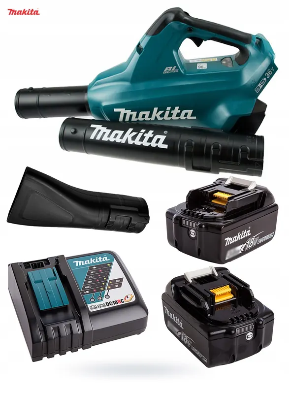 Akumulátorový fúkač 2x18V Makita DUB362 2x3Ah