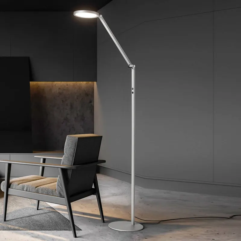 Lampa stojąca LED Regina, 1-pkt., aluminium