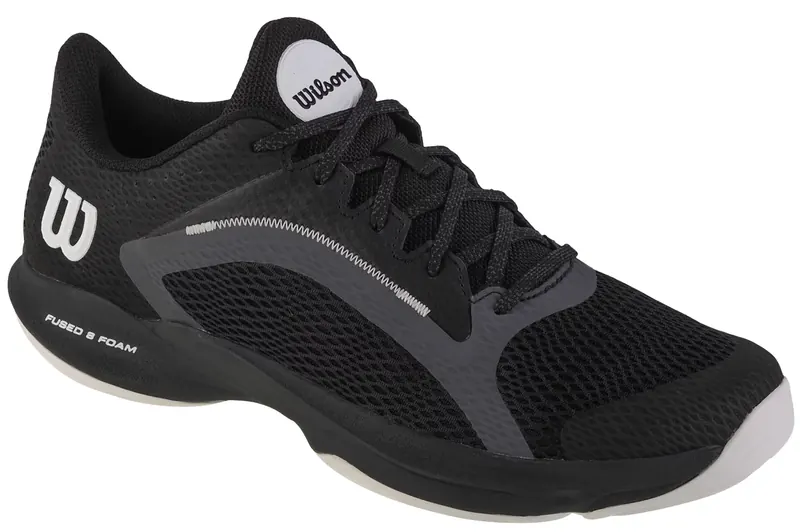 Wilson Hurakn 2.0 WRS330500, Męskie, Czarne, buty do tenisa, przewiewna siateczka, rozmiar: 44