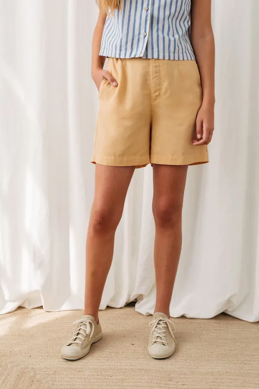 TWOTHIRDS Shokalsky - Pineapple Maat: XS | Korte Broeken Outlet | Dames | Geel