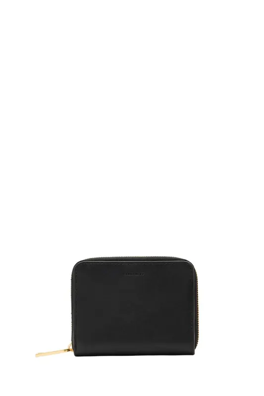 AllSaints Lena Hex Zip Wallet Black Maat: OS | Portemonnees Outlet | Dames | Zwart