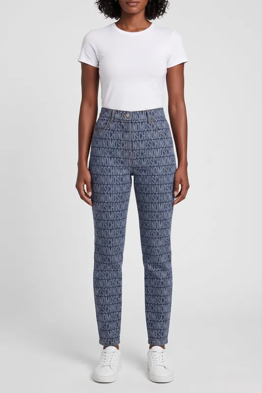 Moschino Trousers Blue Maat: 38 | Skinny Jeans Outlet | Dames | Blauw