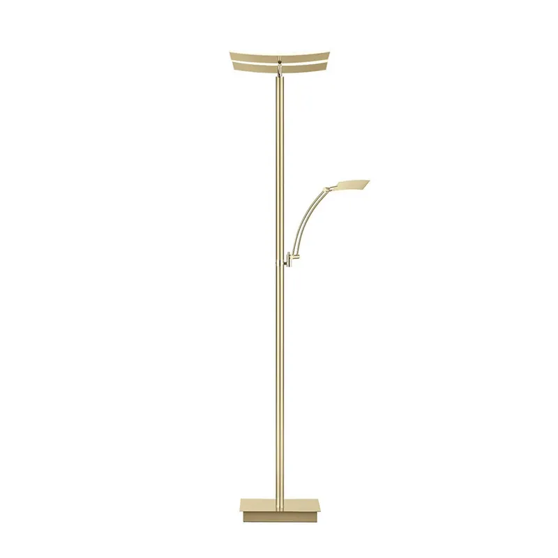 Lampa stojąca LED Andy, kremowa, wysokość 185 cm, metalowa, CCT, 3-punktowa
