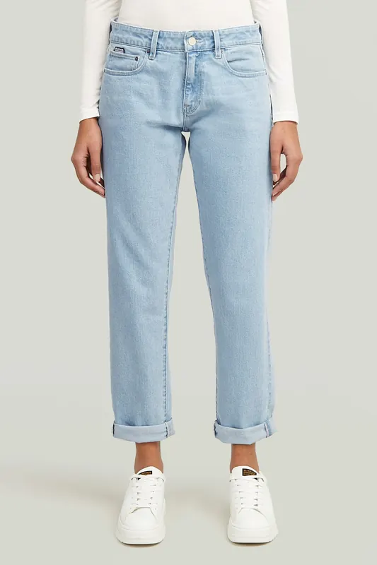 G-Star Kate Boyfriend Light/pastel Blue Maat: W28L32 | Straight Jeans Outlet | Dames | Blauw