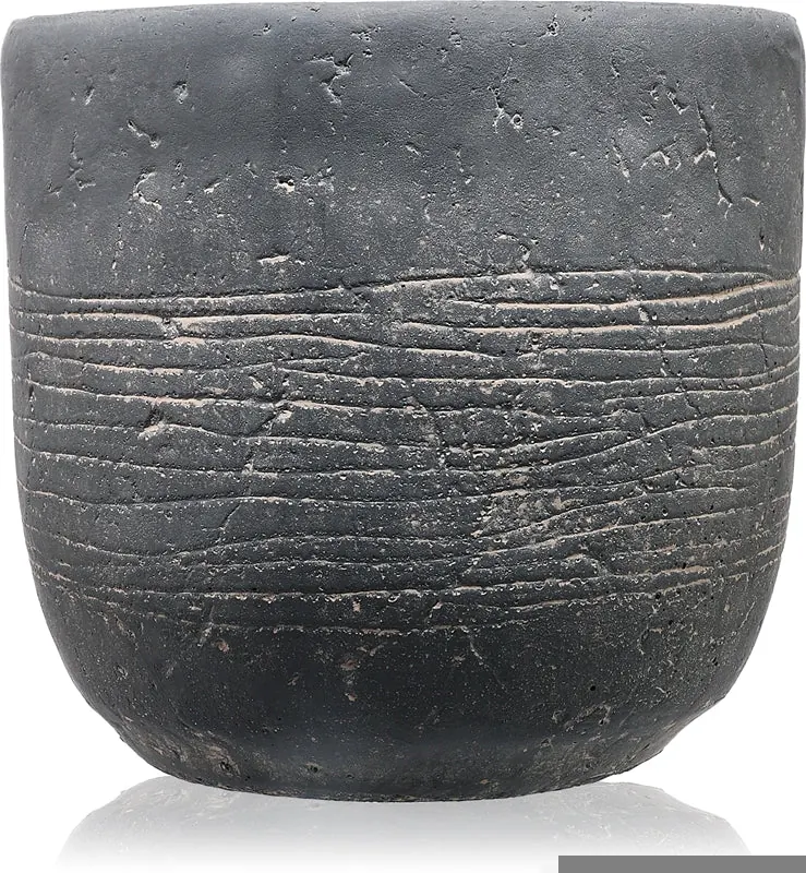 PAJU Solidna ciemnoszara świeca ogrodowa 17,5×18,5 cm