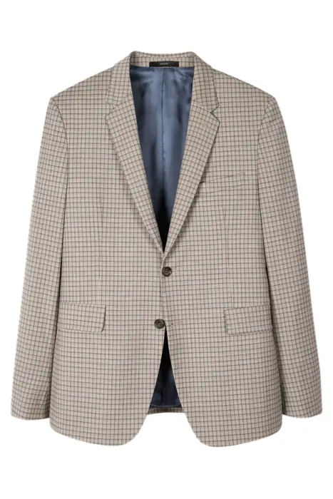 Paul Smith Mens Slim Fit 2 Btn Jacket Cream Maat: 50 | Blazers Outlet | Heren | Beige