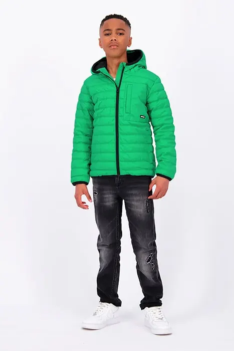 RAIZZED Boys Teldon Jacket Grass Green Maat: 2 | Jassen Outlet | kids | Groen