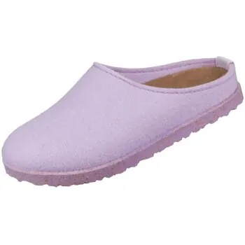 Haflinger  Hausschuhe Manhatten Clog 391001-126 flieder Filz 391001-126