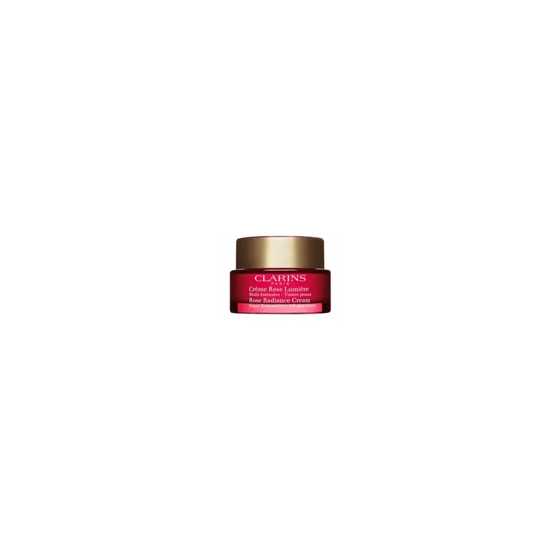 Clarins Super Restorative Rose Radiance Cream (Wszystkie typy skóry) - Przeciwzmarszczkowy krem na dzień 50ml