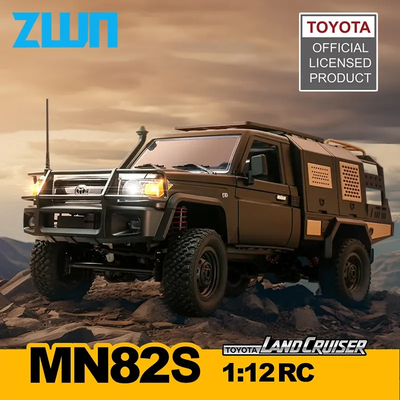 ZWN MN82 MN82S LC79 1/12 Pełnowymiarowy zdalnie sterowany pickup Krótka ciężarówka 4WD Zdalnie sterowany samochód terenowy Zabawki dla dzieci Prezenty świąteczne