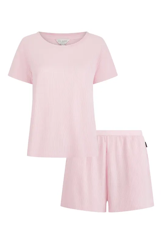 Ted Baker Cedar T-shirt And Short Set Rose Shadow Maat: XL | Korte Broeken Outlet | Dames | Roze