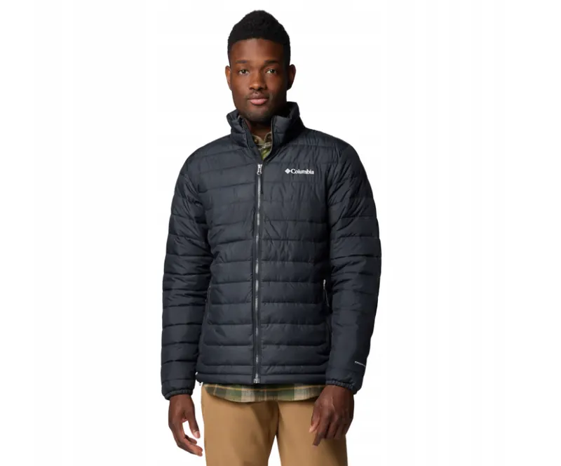COLUMBIA kurtka zimowa męska Powder Lite II czarny (M)