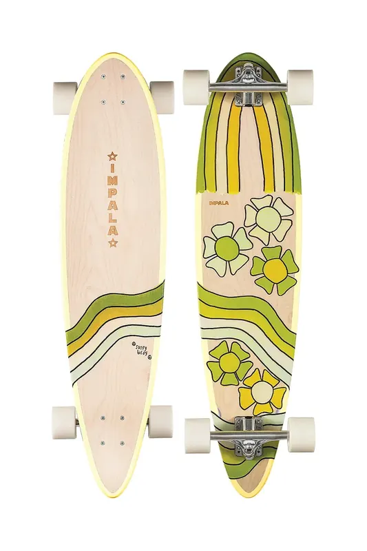 Impala deskorolka Jupiter Longboard – Birdy Floral