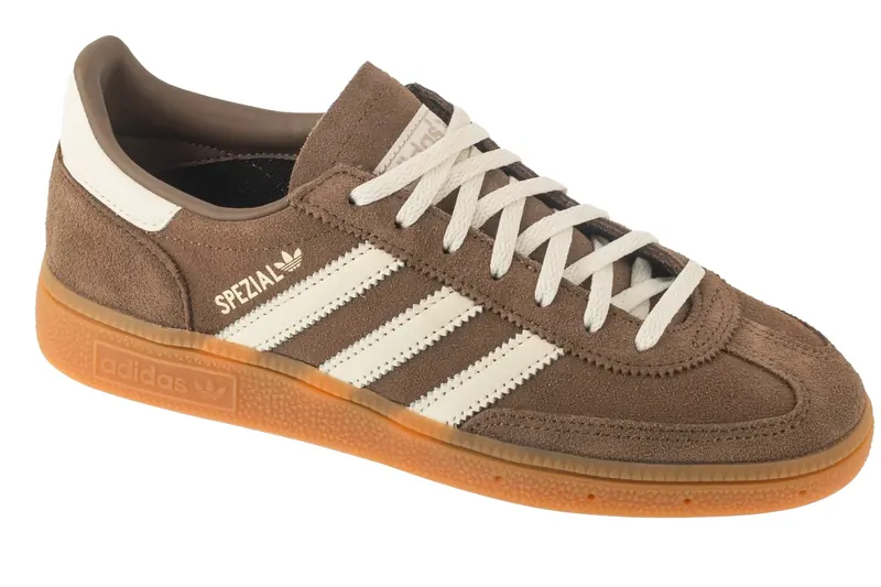 adidas Handball Spezial W IF6490, Unisex, Brązowe, buty sneakers, skóra zamszowa, rozmiar: 45 1/3