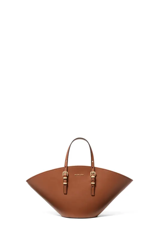 Michael Kors Small Fan Tote Luggage Maat: OS | Handtassen Outlet | Dames | Bruin