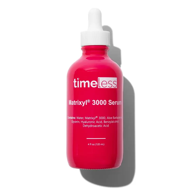 Timeless Matrixyl 3000 Siero peptidi viso 120 ml — Siero anti-età rimpolpante