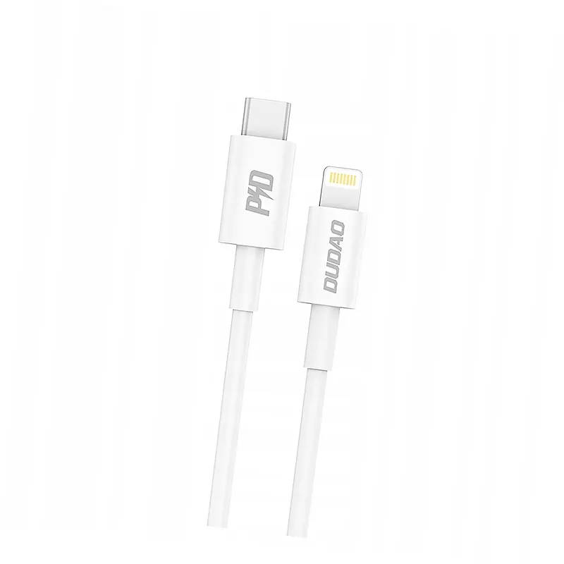 Kabel Dudao L6X Usb-c Lightning Pd 20W 1m biały