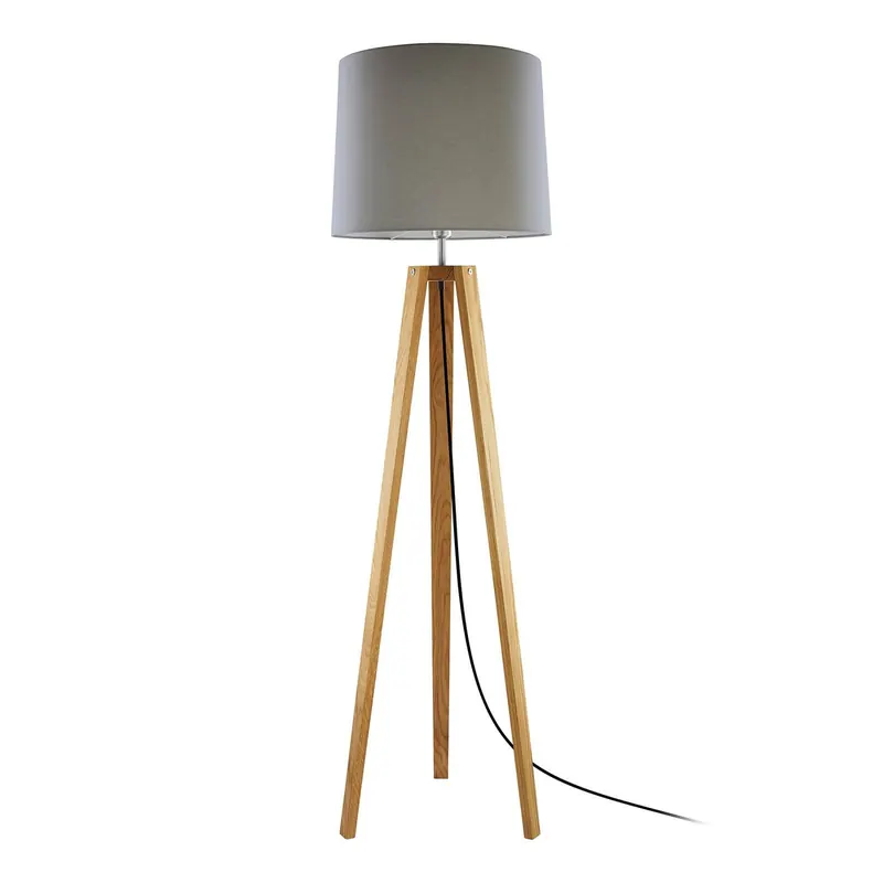 HerzBlut Anni lampa stojąca, dąb olejowany/taupe