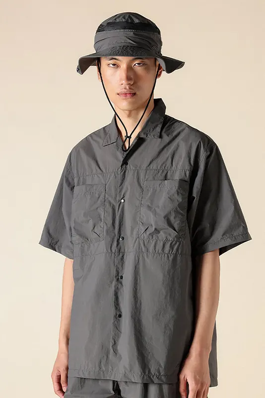 Mizuno Unisex Sl Wr Light Field Shirt Ash Black Maat: M | Overhemden Outlet | Unisex | Grijs