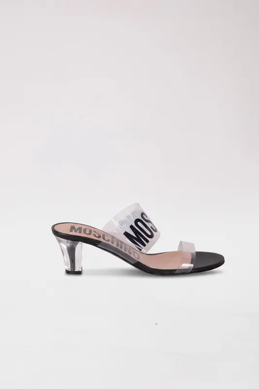 Moschino Footwear Black Maat: 37.5 | Sandalen Outlet | Dames | Zwart