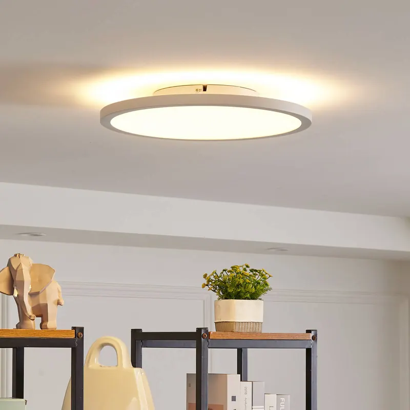 Arcchio lampa sufitowa LED Brenda, Ø 40 cm, CCT, pilot zdalnego sterowania