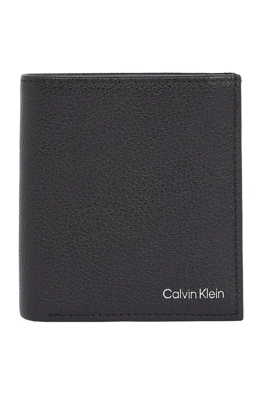 Calvin Klein Warmth Trifold 6cc Wallet Ck Black Maat: OS | Portemonnees Outlet | Heren | Zwart