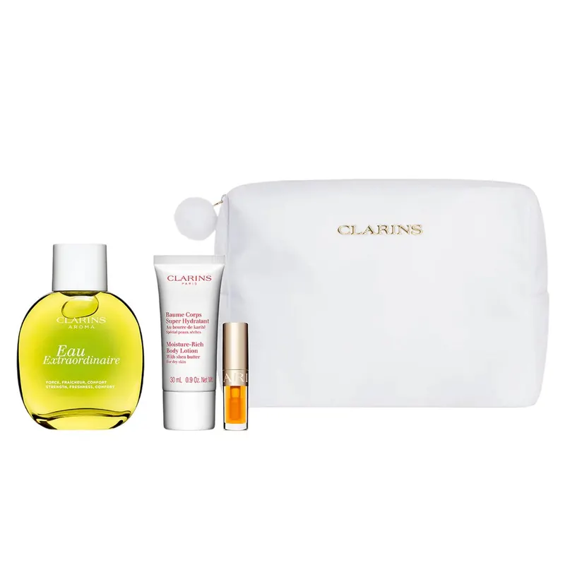 Clarins Eau Extraordinaire Spray 100ml Zestaw 4 sztuk