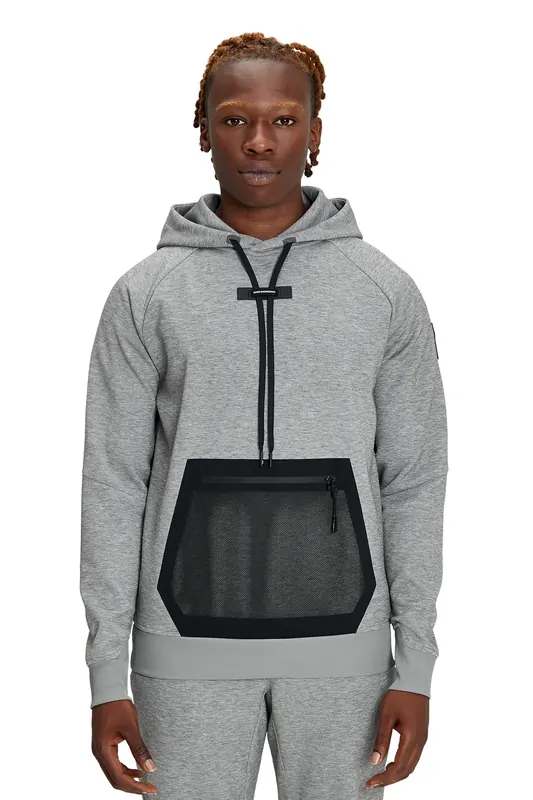 On Hoodie 3 M Grey Grey Maat: L | Hoodies Outlet | Heren | Grijs