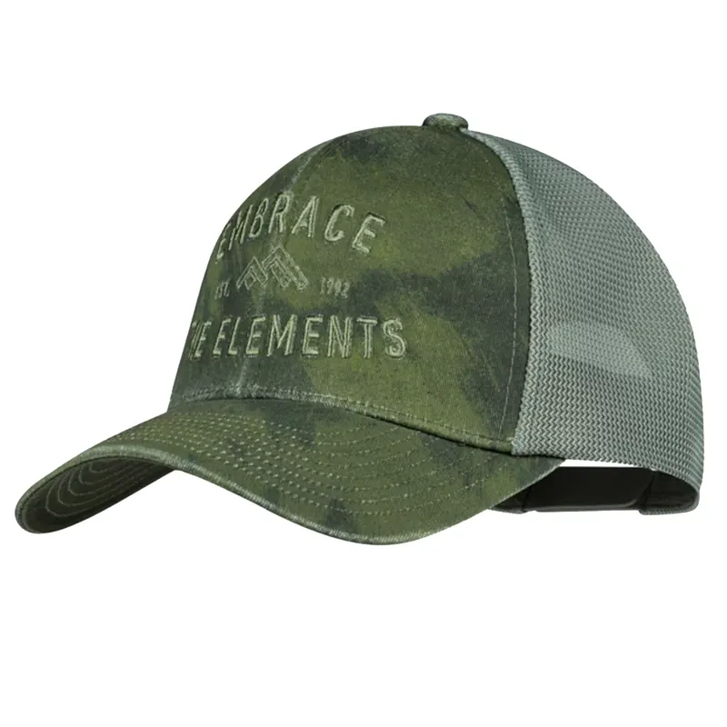Buff Trucker Cap 1335598093000, Unisex, Zielone, czapki z daszkiem, poliester, rozmiar: L/XL