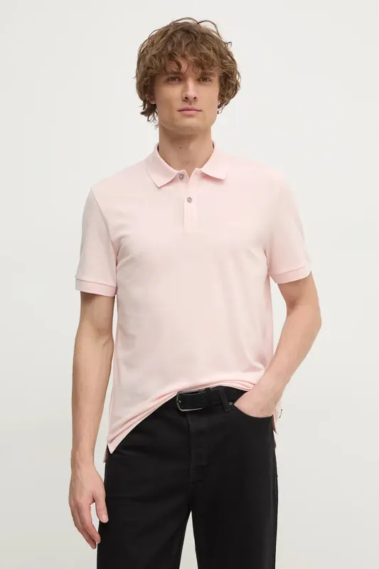 BOSS polo bawełniane Pallas