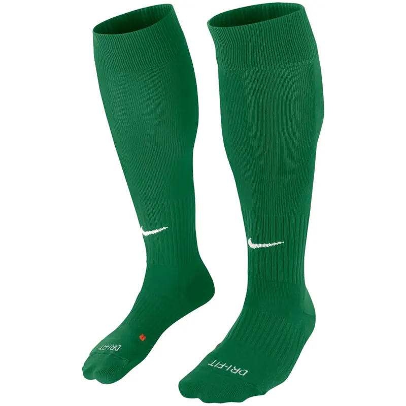 Nike Dri-FIT Academy Sock SX5728-302, Unisex, Zielone, getry piłkarskie, nylon, rozmiar: 34-38