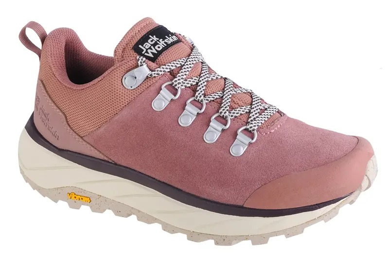 Jack Wolfskin Terraventure Urban Low W 4055391-2243, Damskie, Różowe, buty sneakers, skóra zamszowa, rozmiar: 38