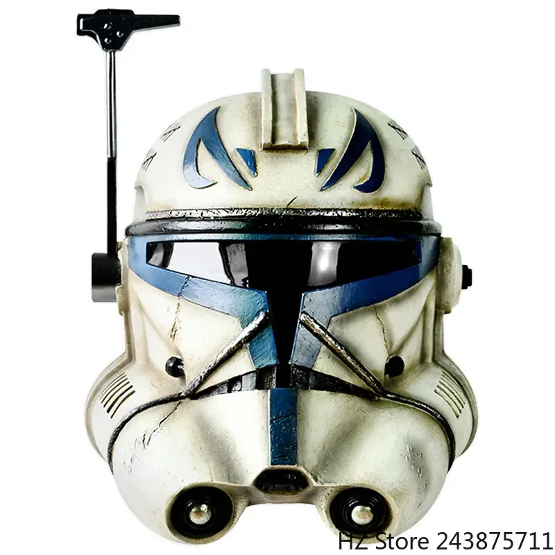 Maska Kapitana Rexa Faza 2 Pełna Maska na Całą Głowę Maska Stormtroopera na Halloween Cosplay Hełm Kostium Rekwizyt TK021