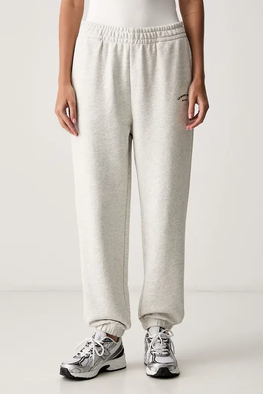 Le Privé spodnie dresowe damskie bawełniane VARSITY JOGGER