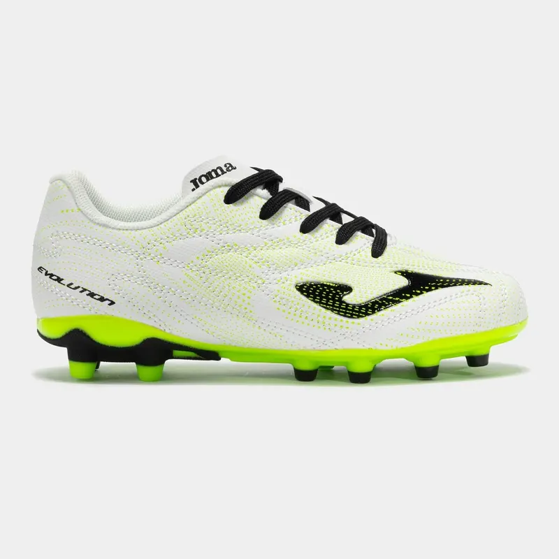 JOMA buty piłkarskie dziecięce EVOLUTION JR 2502 WHITE FIRM GROUND (39)