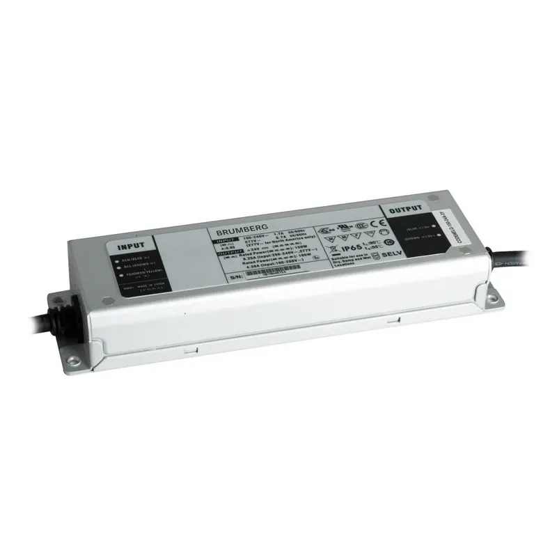Zasilacz LED BRUMBERG 24 V DC, z możliwością przełączania, 1–150 W