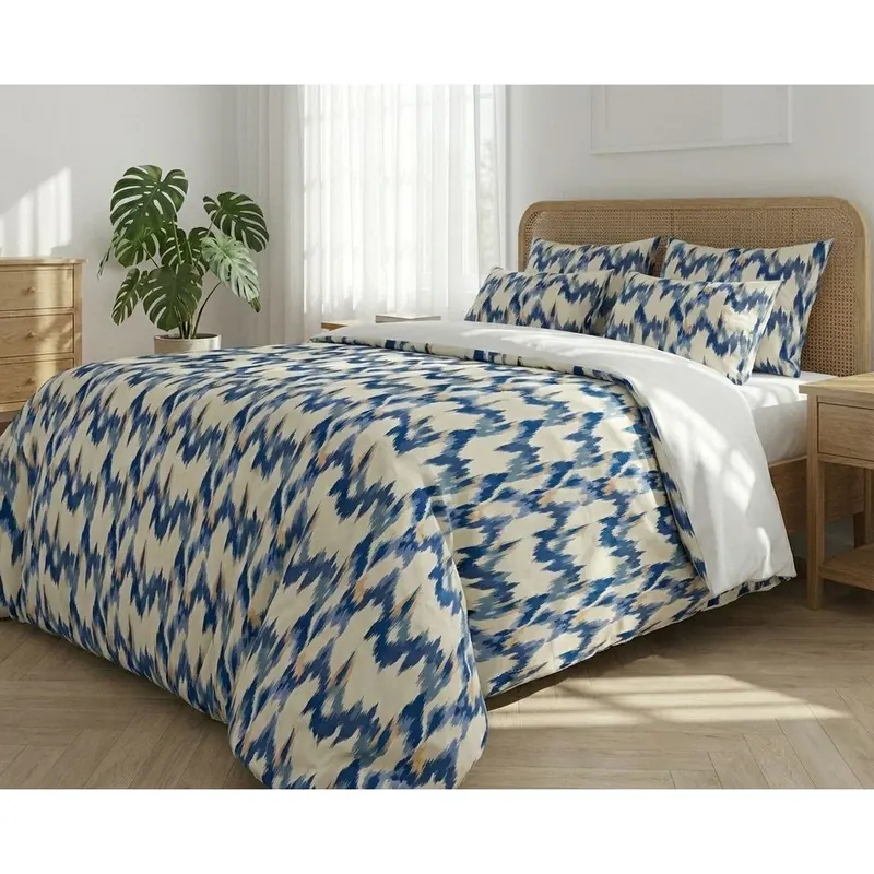 Niebieska pościel jednoosobowa 200x140 cm Sapphire – Mijolnir
